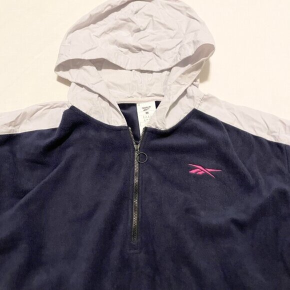 Reebok Half Zip Pullover Womens Size Medium Jacket - Picture 2 of 16